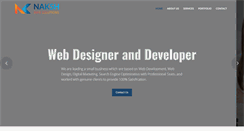 Desktop Screenshot of nakshinfosolutions.com